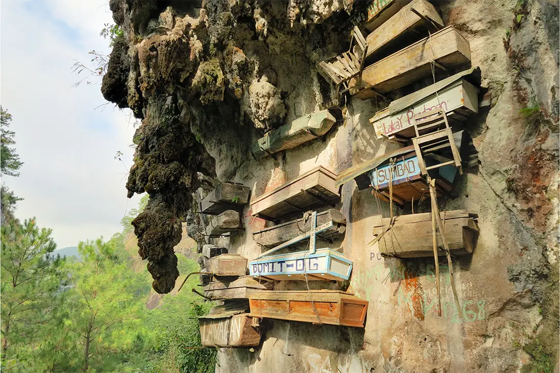 Hanging Coffins in Sagada, Mountain Province