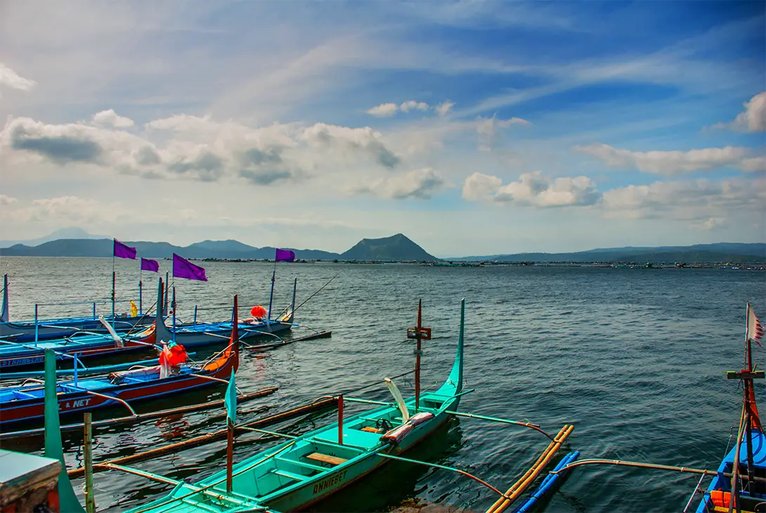 Taal Lake near Tagaytay.